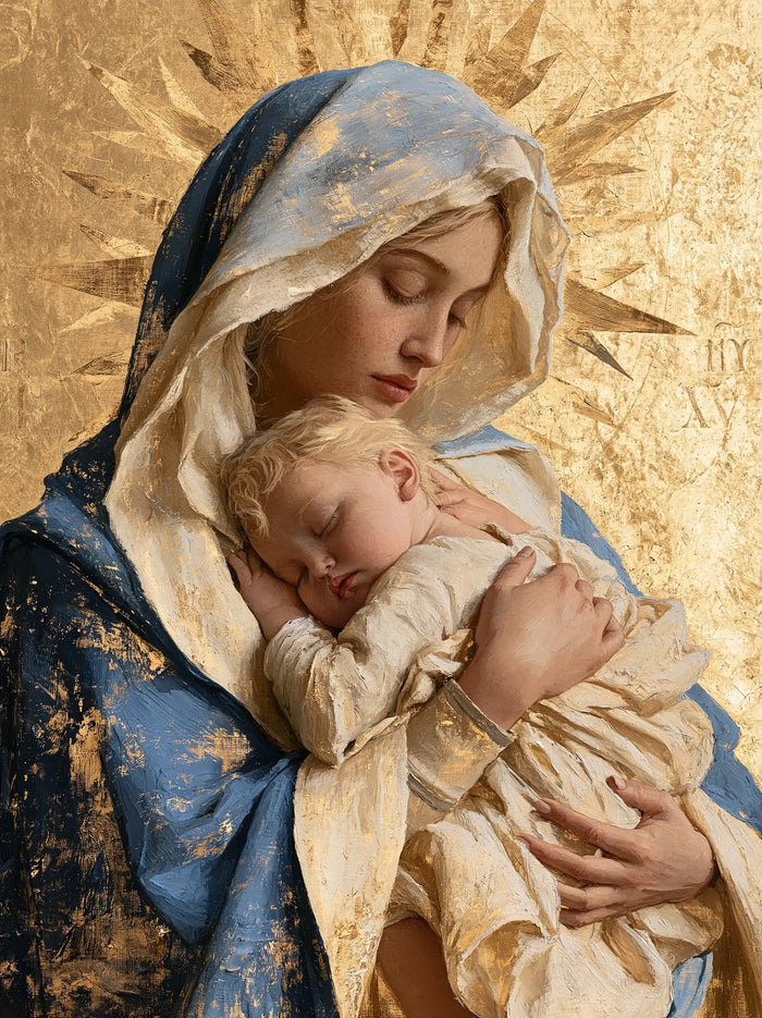 La Vierge à l’Enfant — Le Sommeil sous les pointes du soleil
