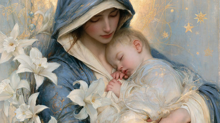 La Vierge à l’Enfant — Le Petit Poing au seuil du songe