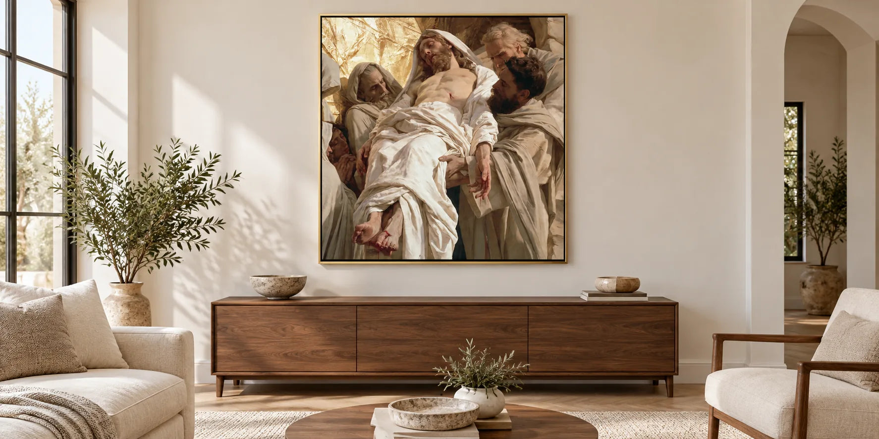La Mise au tombeau de Jésus-Christ - Joseph d’Arimathie
