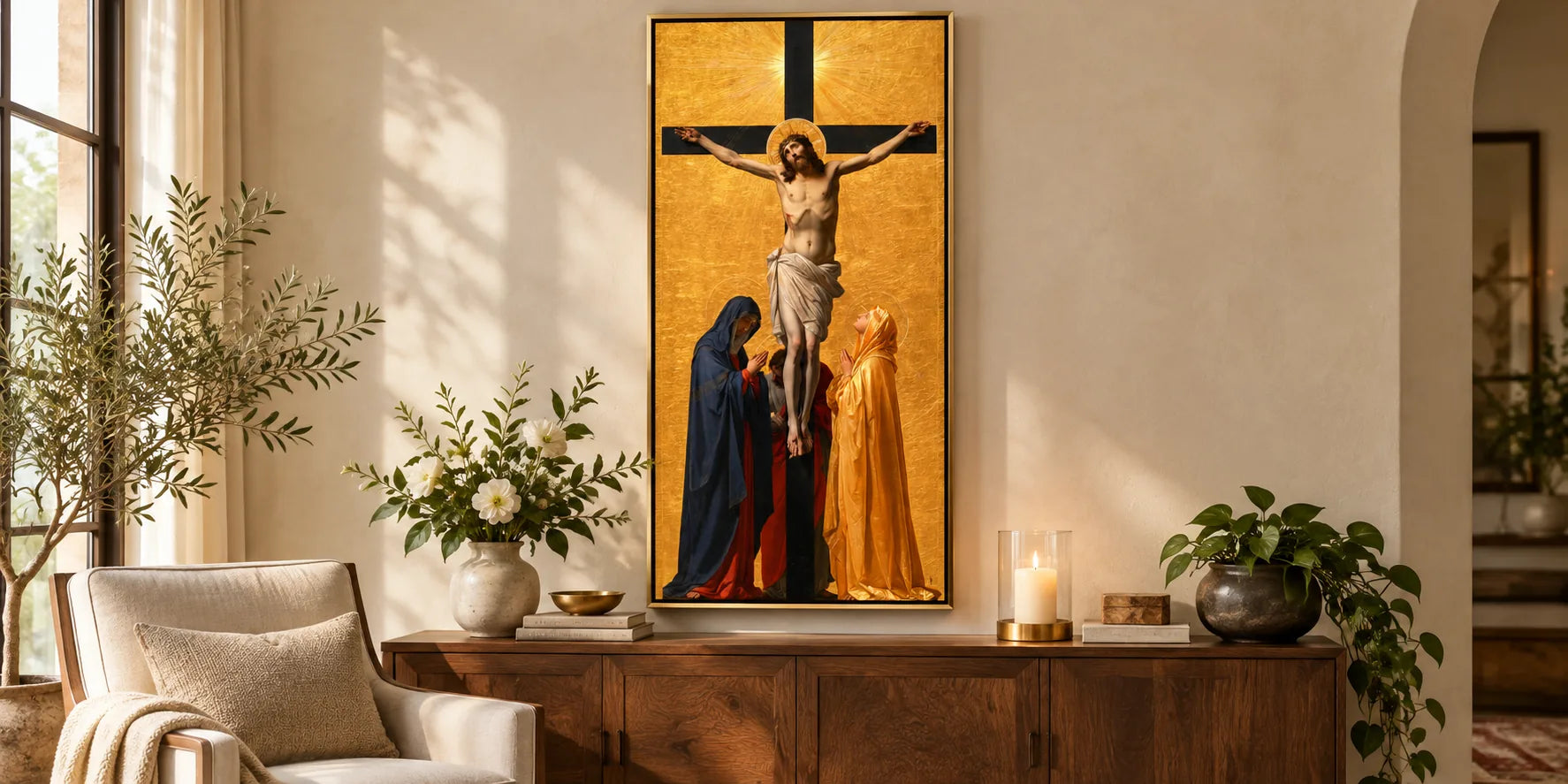 La Crucifixion - Baroque théâtral