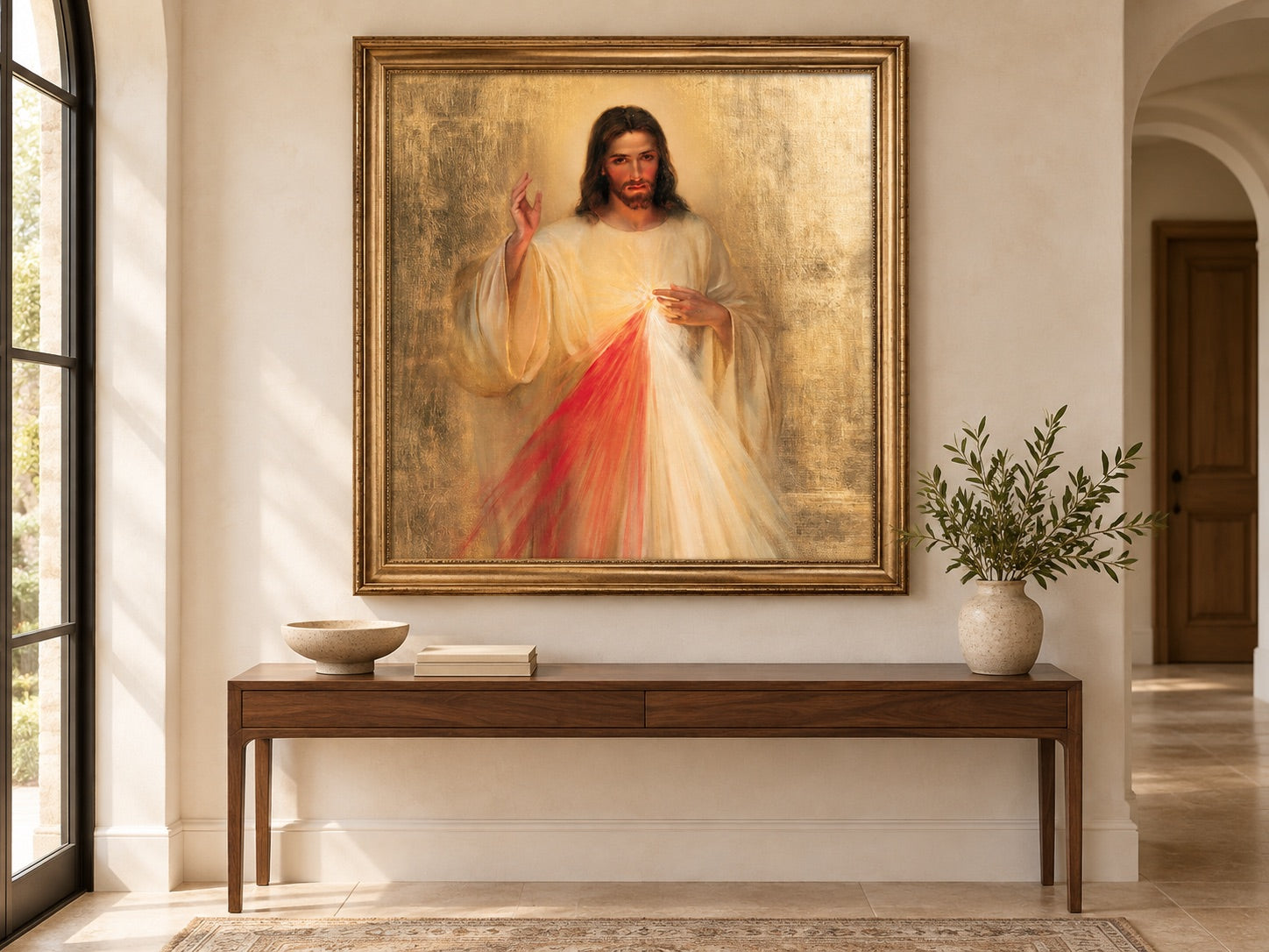 La Divine Miséricorde dans l’entrée