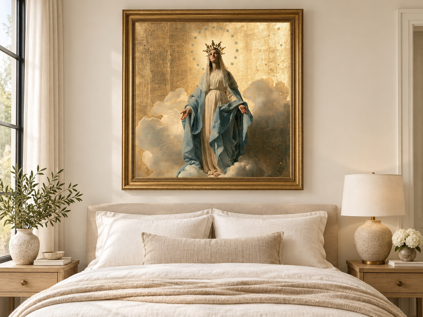 Marie dans la chambre